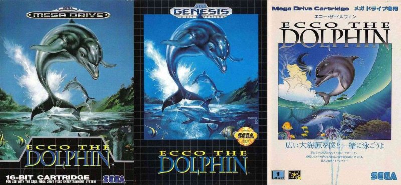 Ecco the Dolphin é um jogo de 1992 que é estrelado por um golfinho.